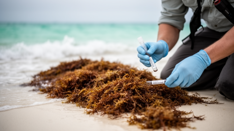 Sargassum on Beaches Acts as an Incubator for Fecal Indicator Bacteria