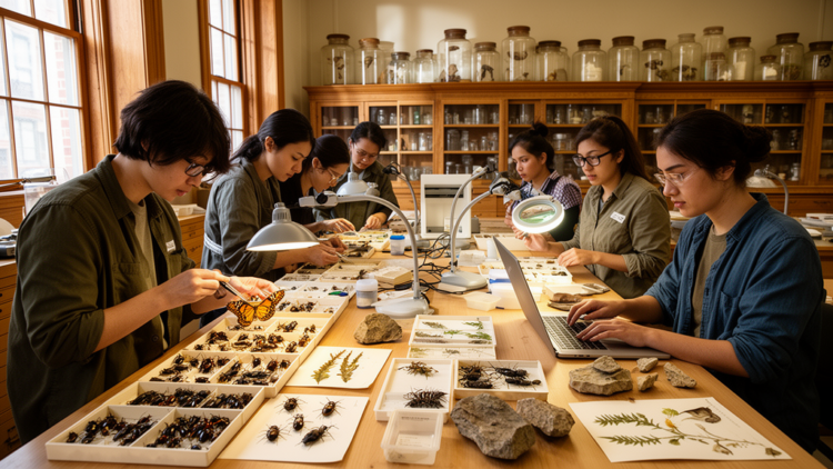 Volunteers Transform Natural History Collections Through Participatory Science