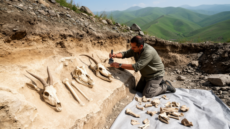 Pliocene fossils from Armenia reveal seven ruminant lineages in the Caucasus