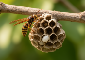 Solitary Wasp Nest Architecture Boosts Reproductive Success