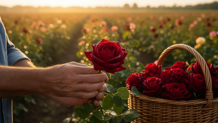 Organic Rose Farming Yields Higher Antioxidant Activity