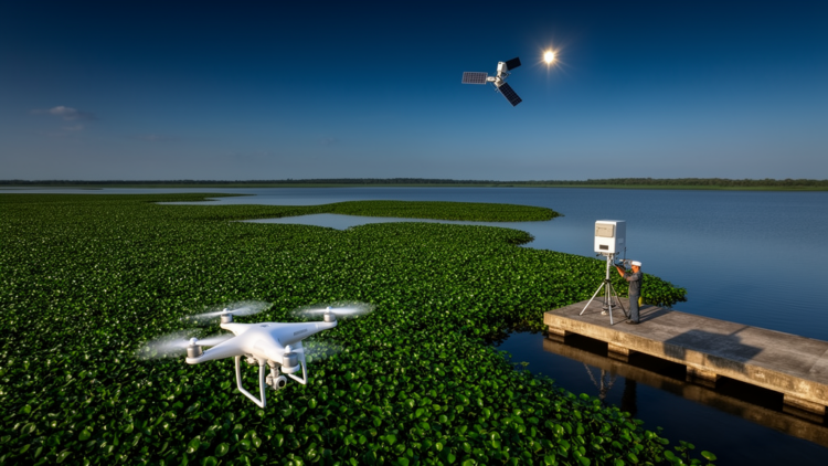 Satellites, Drones and Radar Join Forces to Track the World’s Worst Water Weed