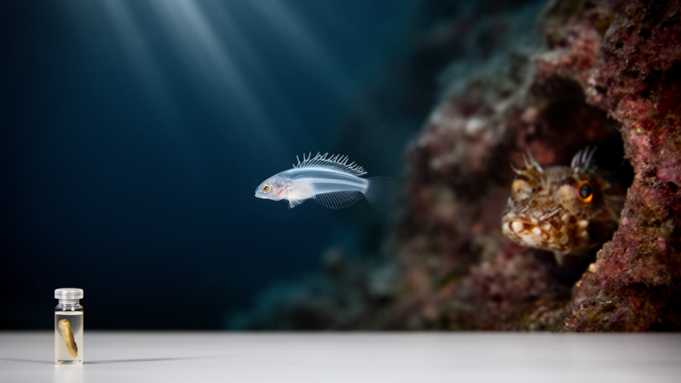 DNA Barcoding Reveals First Ever Larva of the Fringehead Fish Neoclinus chihiroe