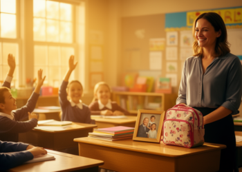 Work-family balance fuels teaching engagement through identity and self-efficacy