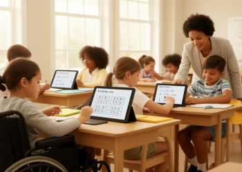 A lightweight interactive platform for stepwise formative assessment in algebra from single variable equations to matrix form linear systems in inclusive classrooms