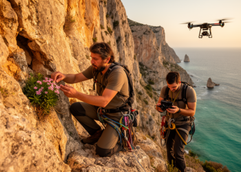 Drones and Team Fieldwork Reveal Lost Plant Species After a Century on Sicily’s Rugged Cliffs