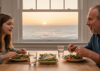 Dinner-Table Talks About Civic Life May Steer Teens Toward Protecting the Sea