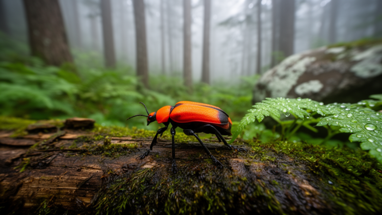 New fire-colored beetle species discovered in China’s Huanglong reserve
