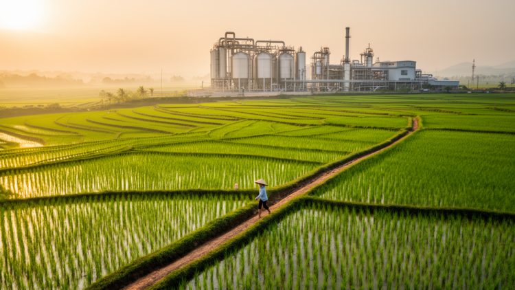 Vietnam’s Rice Fields Could Feed a New Generation of Biorefineries