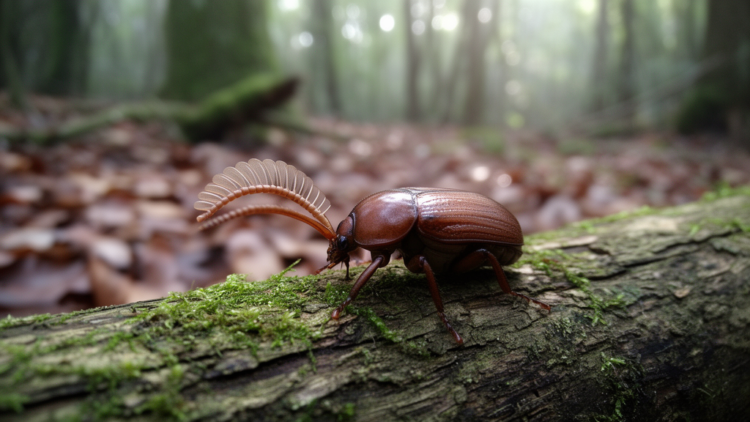 Beetle With Bizarre Termite-Style Antennas Discovered in Mainland China for the First Time