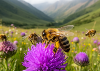 Invasive bees quietly rebuild pollination networks in Chile’s biodiversity hotspot