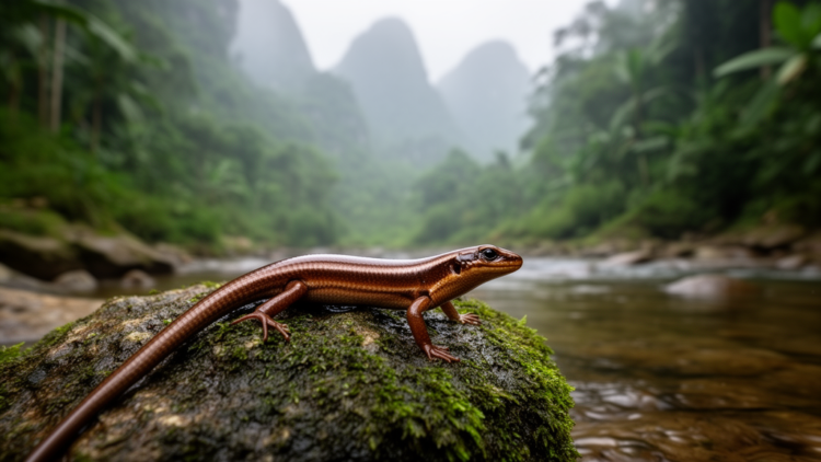 Rare Vietnamese skinks found near Hanoi as models reveal vast hidden ranges