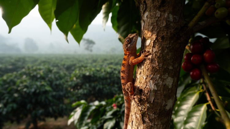 Vietnam’s Rarest Gecko Clings to Survival on Coffee Farms as Habitat Vanishes