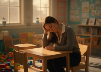 Why New Childcare Educators Quit: Burnout, Not Physical Strain, Drives the Urge to Leave