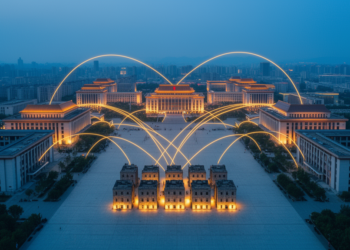 China’s mission-driven policy network grew from 8 to 73 agencies without losing cohesion
