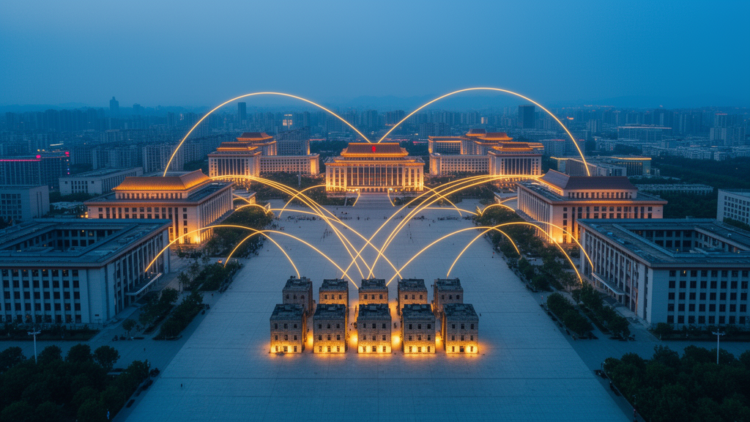 China’s mission-driven policy network grew from 8 to 73 agencies without losing cohesion