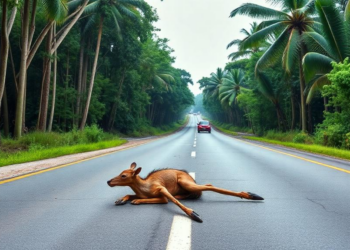 Roadkill Hotspots Shift Year to Year on Amazon Highway, Five-Year Study Finds