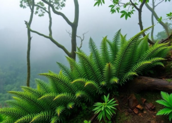 Rare Malaysian fern lost for 30 years rediscovered on misty mountain trail