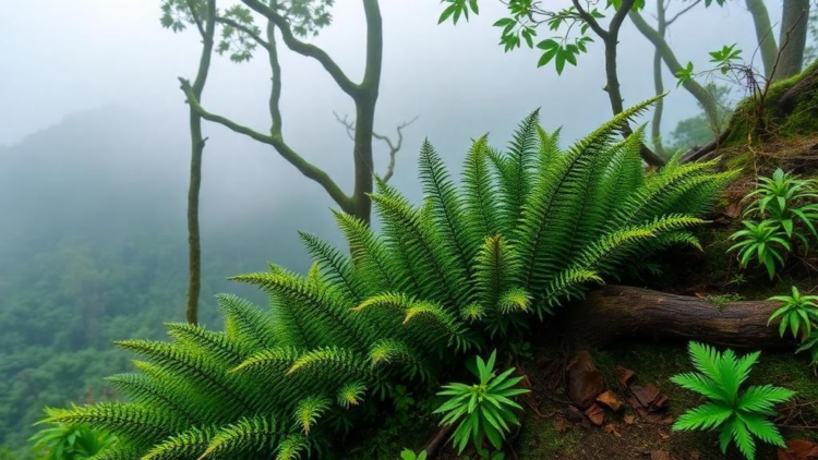 Rare Malaysian fern lost for 30 years rediscovered on misty mountain trail