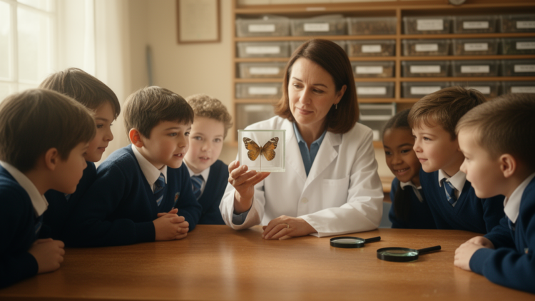 Rescued Insect Specimens Become Miniature Museums for Schools
