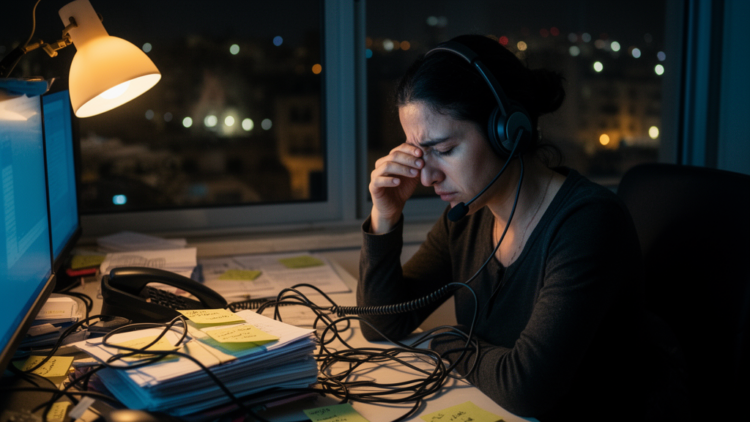 Crisis Line Operators Under Fire: What Lebanon’s 2024 War Revealed About Burnout on the Front Lines of Suicide Prevention