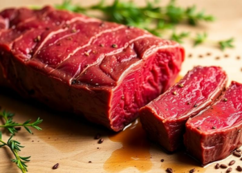 A Precise Dose of Oxidative Stress Keeps Beef Redder for Longer
