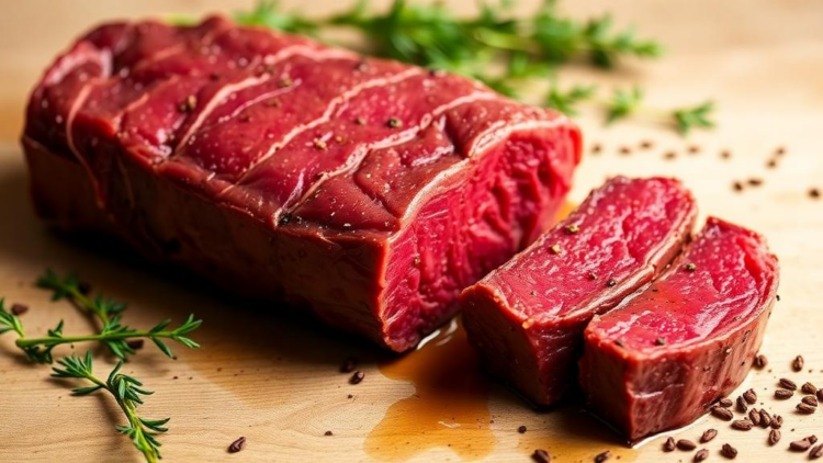 A Precise Dose of Oxidative Stress Keeps Beef Redder for Longer