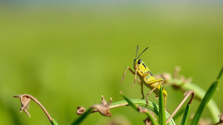 Grasshopper Diets in Xinjiang Grasslands Reveal Surprising Sex-Based Feeding Differences