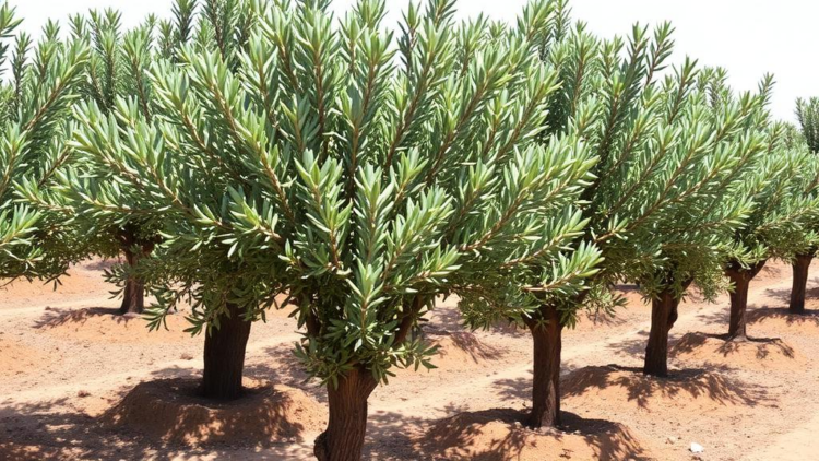 Calcium Nitrate and Amino Acids Help Olive Trees Cope with Salty Soils