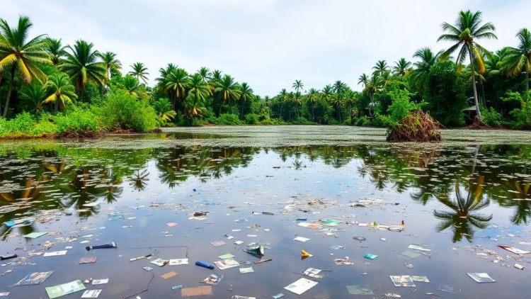 Microplastics Found Throughout an Amazon Floodplain Lake, Even Far From Villages