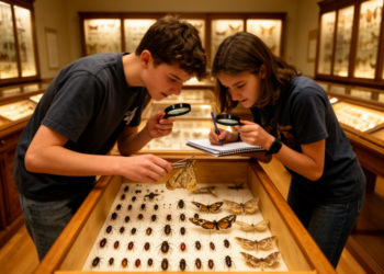 Bugged Out: High Schoolers Explore Insect Science Through Museum Display Drawers