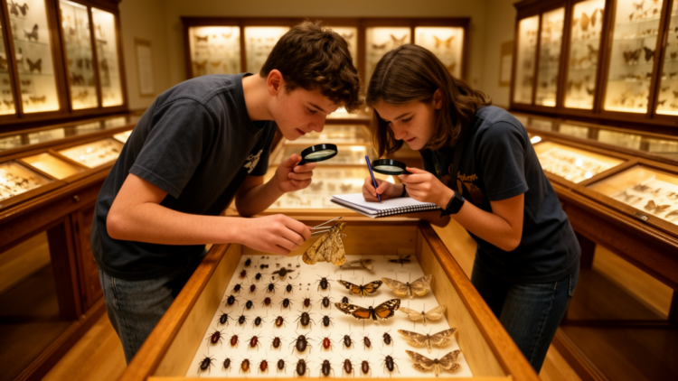 Bugged Out: High Schoolers Explore Insect Science Through Museum Display Drawers