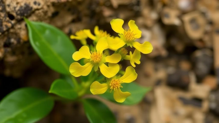 Yellow-flowered cliff dweller revealed as new plant species from Yunnan karst