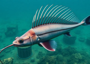 Giant oarfish relative surfaces in Sri Lankan waters in a first for the Indian Ocean island