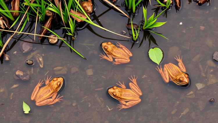 Damned Ditches, New Life: Restored Peatland Pools Become Havens for Frogs, Newts and Snakes