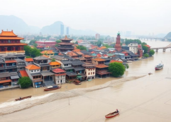 Mapping Flood Danger to Thousands of Historic Buildings Along a Chinese River Basin