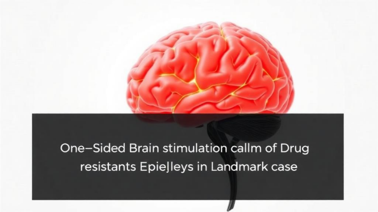 One-Sided Brain Stimulation Calms Drug-Resistant Epilepsy in Landmark Case