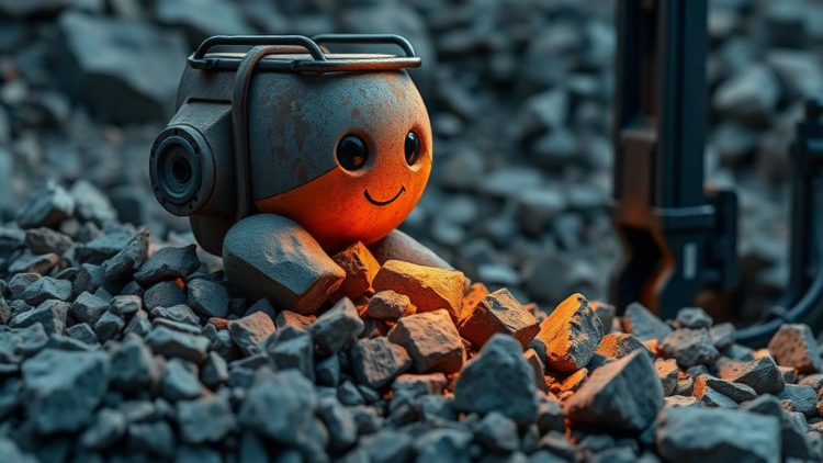 Tiny hybrid AI reads the rocks while the drill keeps turning