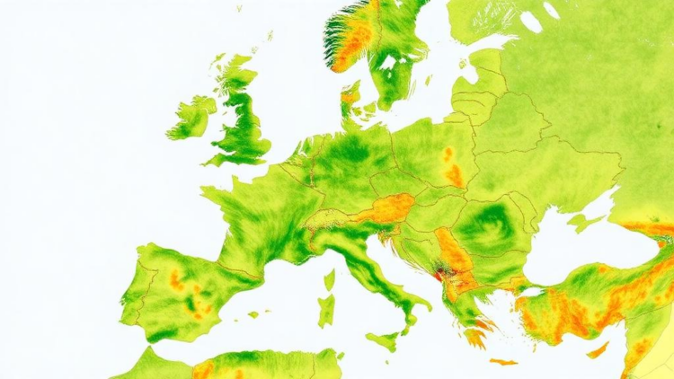 First EU-wide field-data map reveals stark zonation of grassland management