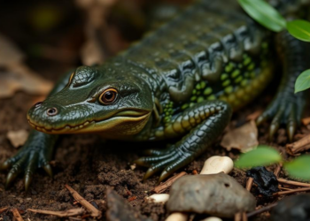 New crocodile newt species discovered hiding in Hunan nature reserve