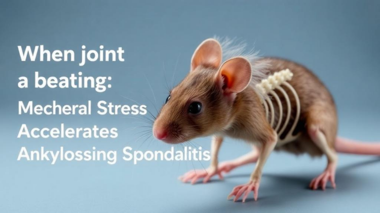 When Joints Take a Beating: Mechanical Stress Accelerates Ankylosing Spondylitis in Mice