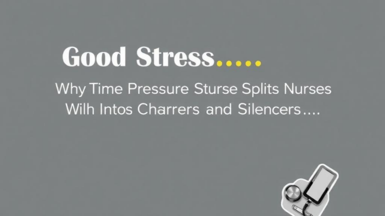 Good Stress, Bad Stress: Why Time Pressure Splits Nurses Into Sharers and Silencers