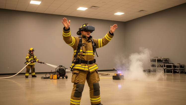 VR Disaster Training Shows Promise but Falls Short as a Replacement for Live Drills