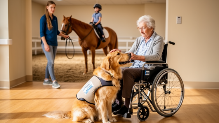 Therapy Dogs and Horses: Partners or Tools? Review Maps the Ethics Shaping Animal Welfare Research