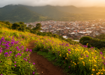 Human Density Drives Spread of Naturalized Plants Across Central America