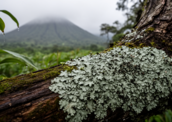 Common lichens win the lottery: how leaf-dwellers colonized the Galápagos and Cocos Island