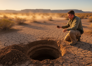 Warming and Nitrogen Pollution Are Draining a Hidden Carbon Reservoir Beneath Drylands