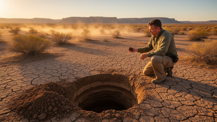 Warming and Nitrogen Pollution Are Draining a Hidden Carbon Reservoir Beneath Drylands