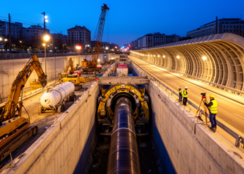 Pipe Jacking Beneath Metro Tunnels Reveals Tiny but Telling Ground Movements