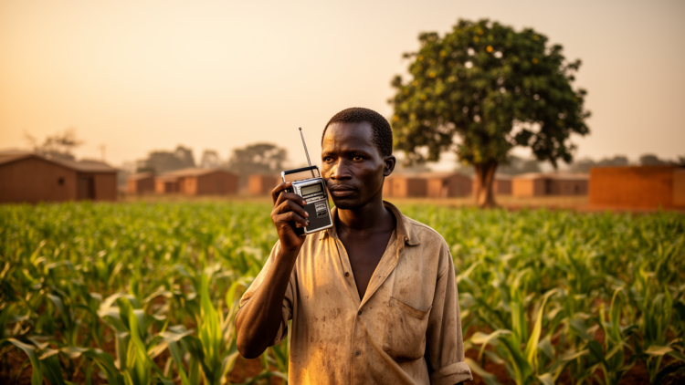 Radio, Trust and Speed: How Climate Information Reaches Ghana’s Farmers